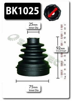 Bellow Kit, drive shaft (BK1025)