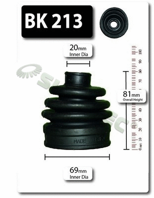 Bellow Kit, drive shaft (BK213)