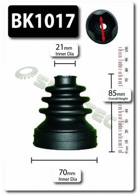 Bellow Kit, drive shaft (BK1017)