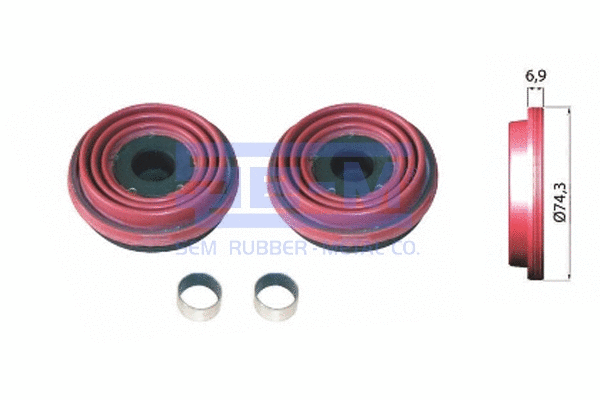 Repair Kit, brake caliper (10678)