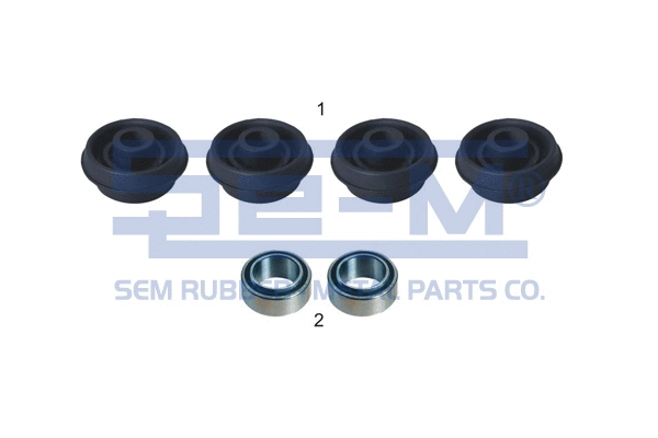 Repair Kit, driver cab suspension (7780)
