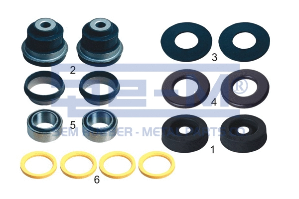 Repair Kit, driver cab suspension (7777)