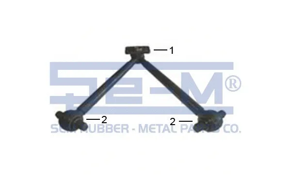 Control/Trailing Arm, wheel suspension (11248)