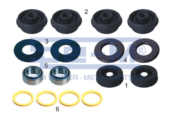 Repair Kit, driver cab suspension (7778)