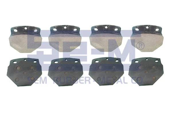 Brake Pad Set, disc brake (15447)