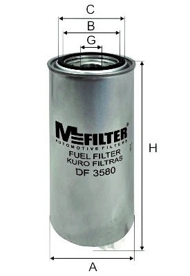 Fuel Filter (DF 3580)