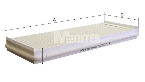Filter, cabin air (K 9040)