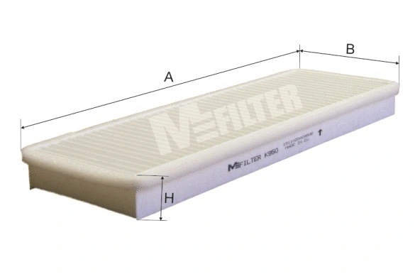 Filter, cabin air (K 950)