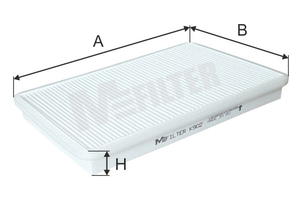 Filter, cabin air (K 902)