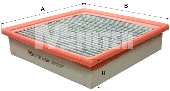 Filter, cabin air (K 954C)