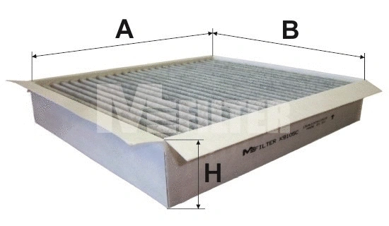 Filter, cabin air (K 9105C)