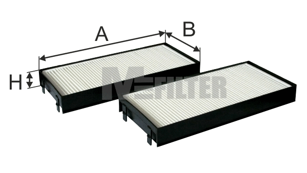 Filter, cabin air (K 9011-2)