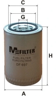 Fuel Filter (DF 697)