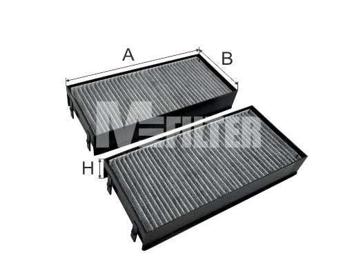 Filter, cabin air (K 9011C-2)