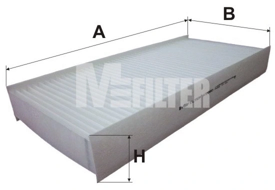 Filter, cabin air (K 9080)