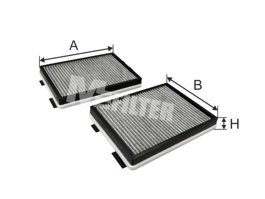 Filter, cabin air (K 905C-2)