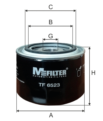 Oil Filter (TF 6523)