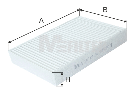 Filter, cabin air (K 9184)