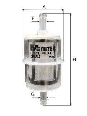 Fuel Filter (DF 3584)