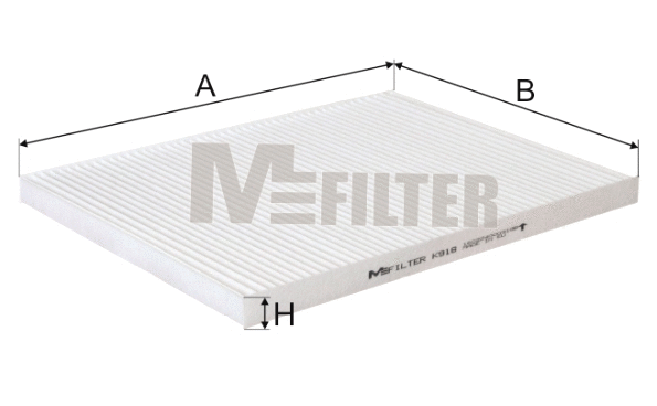 Filter, cabin air (K 918)