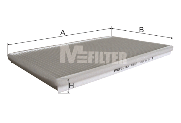 Filter, cabin air (K 907)