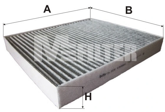 Filter, cabin air (K 9086C)