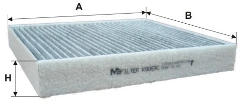 Filter, cabin air (K 9069C)