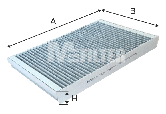 Filter, cabin air (K 920C)