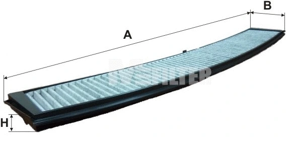 Filter, cabin air (K 939C)