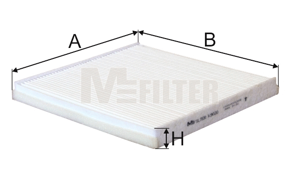 Filter, cabin air (K 9020)
