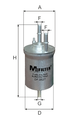 Fuel Filter (DF 3527)