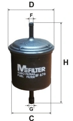 Fuel Filter (BF 676)