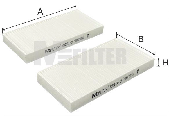 Filter, cabin air (K 9221-2)