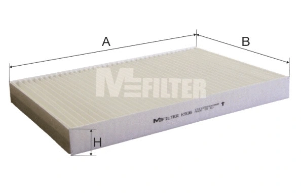Filter, cabin air (K 936)
