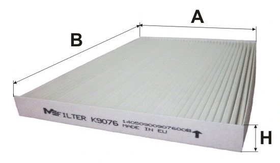 Filter, cabin air (K 9076)