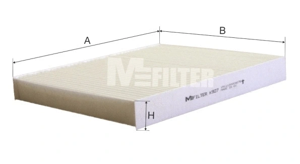 Filter, cabin air (K 927)