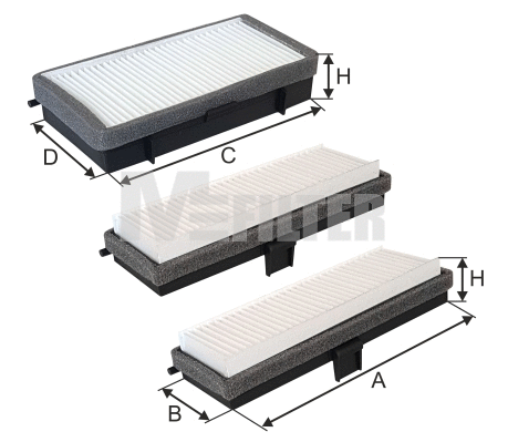 Filter, cabin air (K 9153-3)
