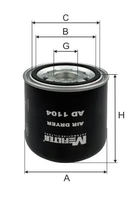 Oil Filter (AD 1104)