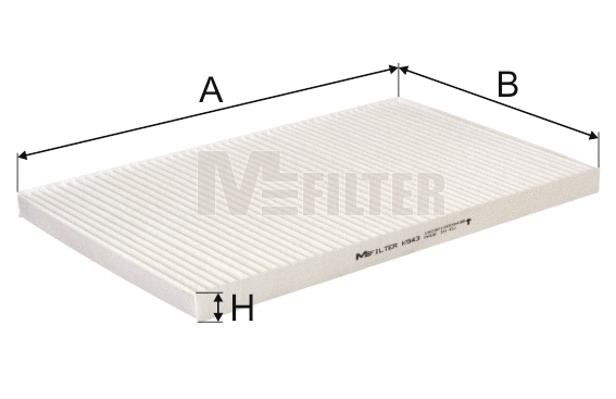Filter, cabin air (K 943)