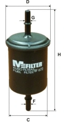Fuel Filter (BF 672)