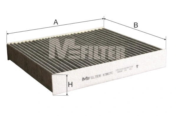Filter, cabin air (K 967C)