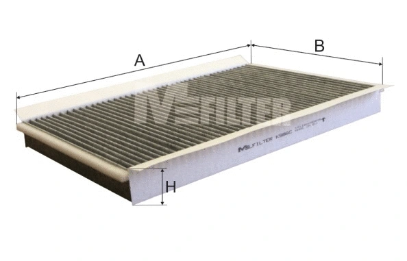 Filter, cabin air (K 986C)