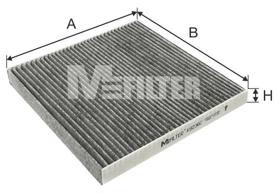 Filter, cabin air (K 9236C)