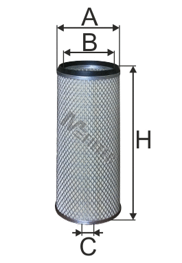 Secondary Air Filter (A 8074/1)