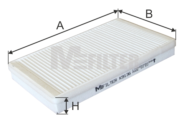 Filter, cabin air (K 9136)