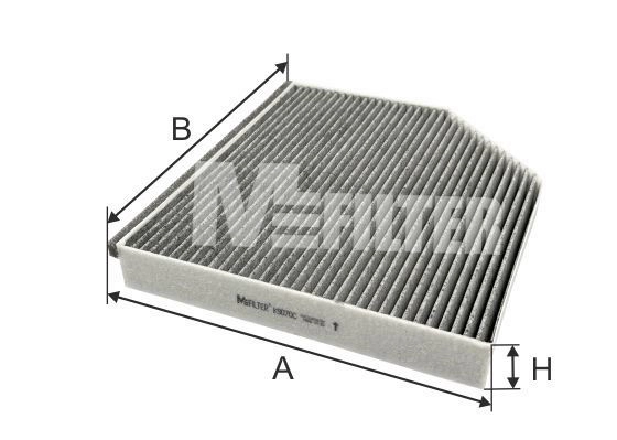 Filter, cabin air (K 9070C)