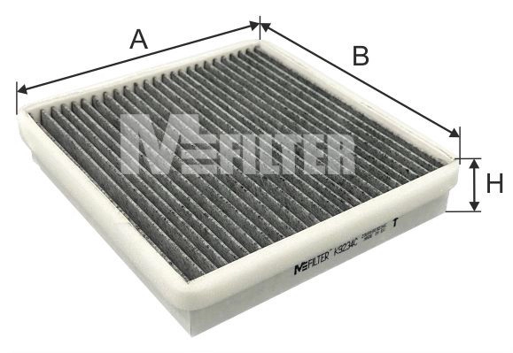 Filter, cabin air (K 9234C)