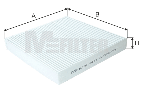 Filter, cabin air (K 9133)