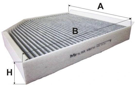 Filter, cabin air (K 9071C)