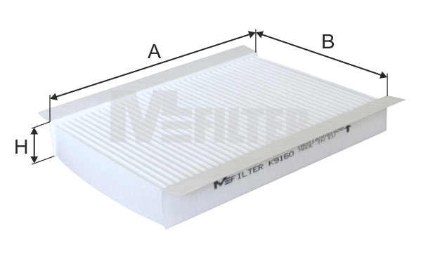 Filter, cabin air (K 9160)
